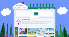 Desktop Screenshot of juegosdebenyholly.com